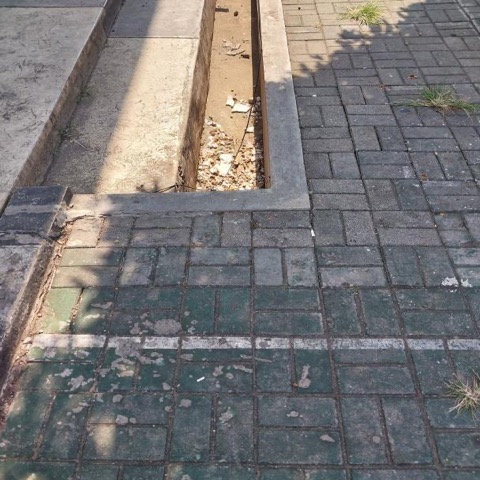 Sample frame: dry entrance